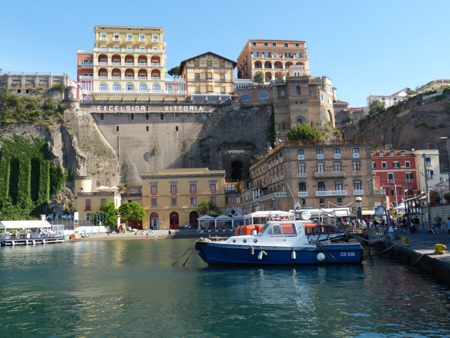 Sorrento Italy Port Citiescapes Travel Escapes