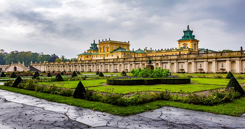 Wilanów Palace in Warsaw, Poland Poland, Warsaw, Wilanów Palace, Palace, Architecture, Historical Landmark, Museum, Travel, Escorted Tours, Travel Escapes