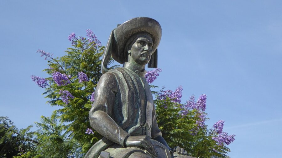 Prince Henry the Navigator (Infante Dom Henrique) in Lagos, Portugal.