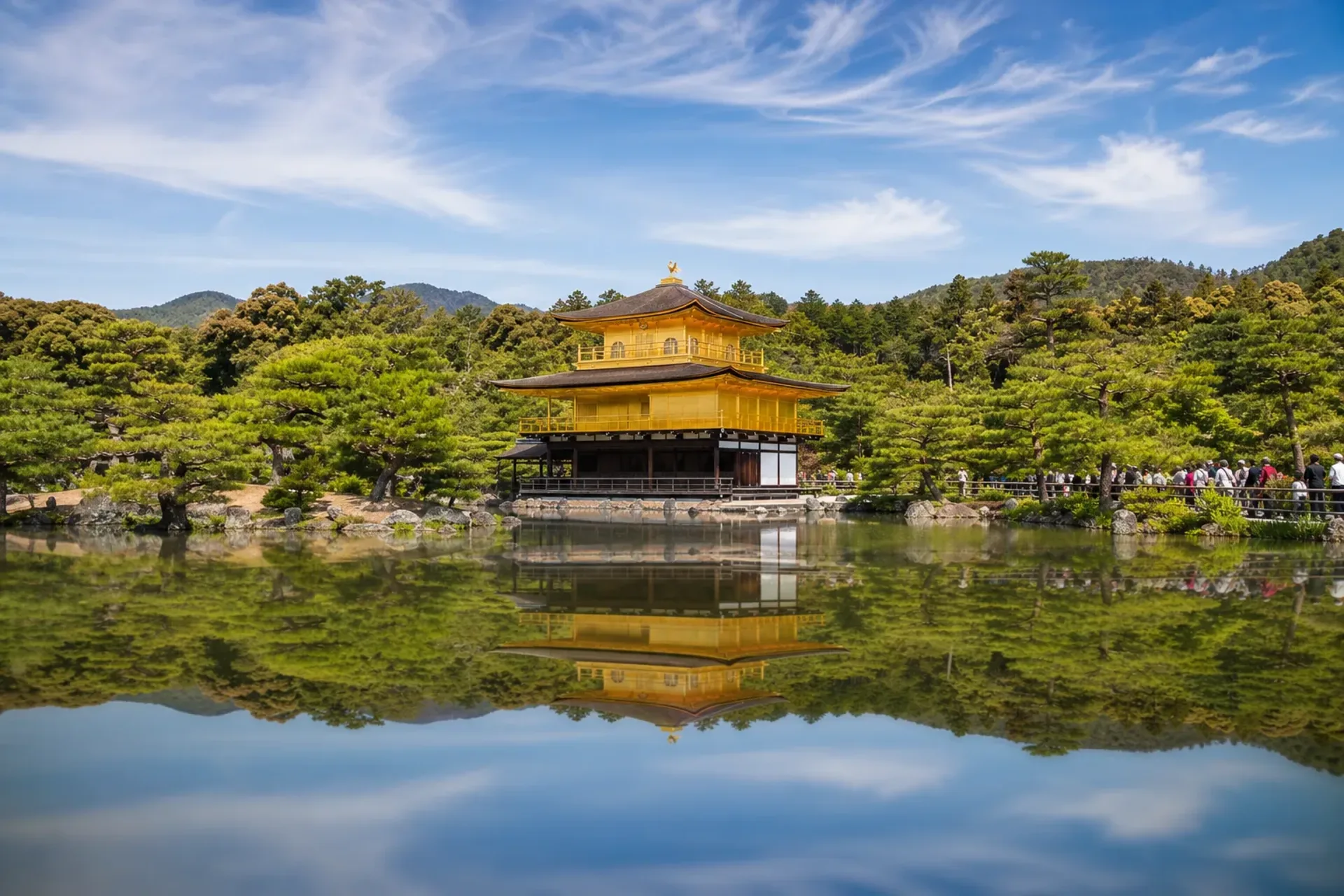 Japan-The Golden Pavilion in Kyoto visited during our Japan tour package.