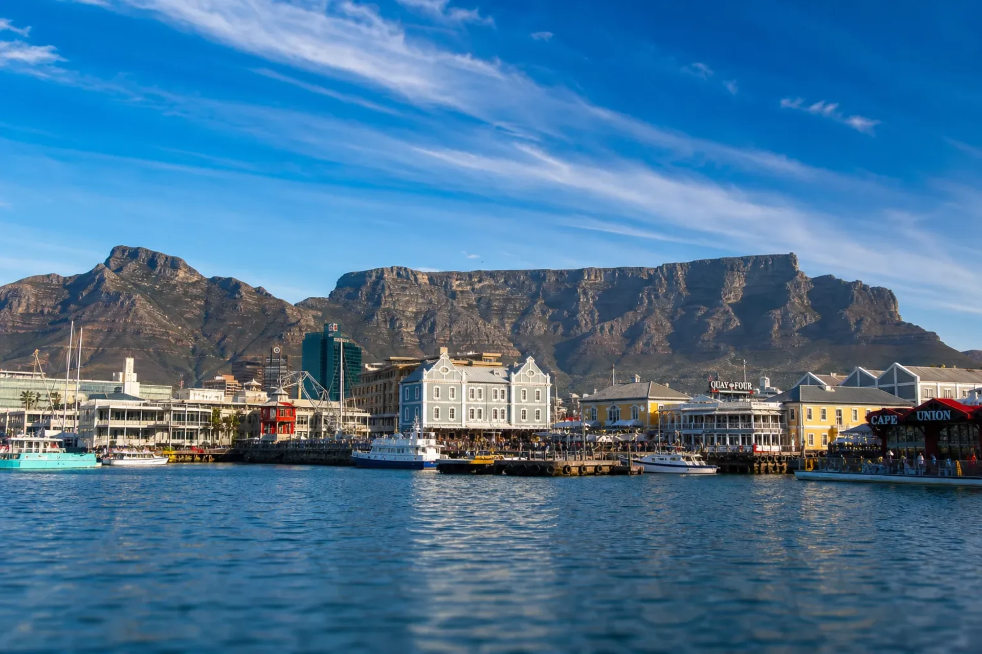 South Africa-A group of travellers on a South Africa tour exploring the iconic Table Mountain in Cape Town.